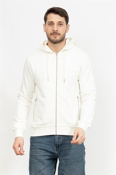 Karl Lagerfeld Erkek Fermuarlı Sweatshirt