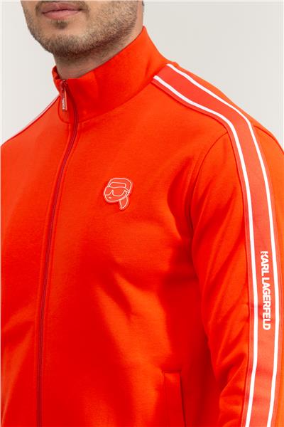 Karl Lagerfeld Erkek Fermuarlı Sweatshirt