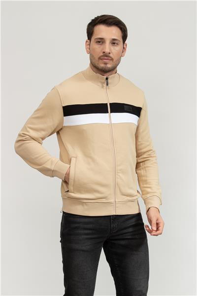 Karl Lagerfeld Erkek Fermuarlı Sweatshirt