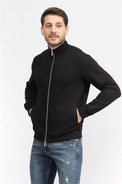 Karl Lagerfeld Erkek Fermuarlı Sweatshirt