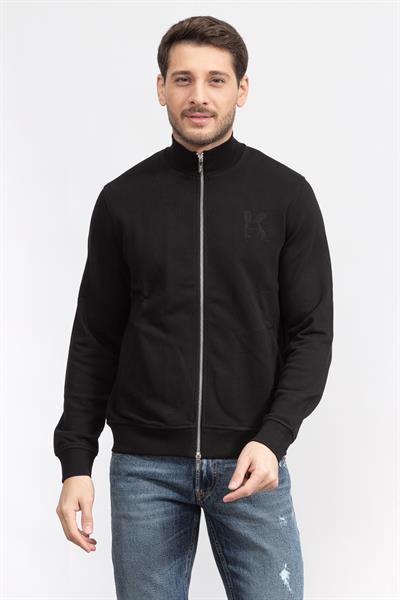 Karl Lagerfeld Erkek Fermuarlı Sweatshirt