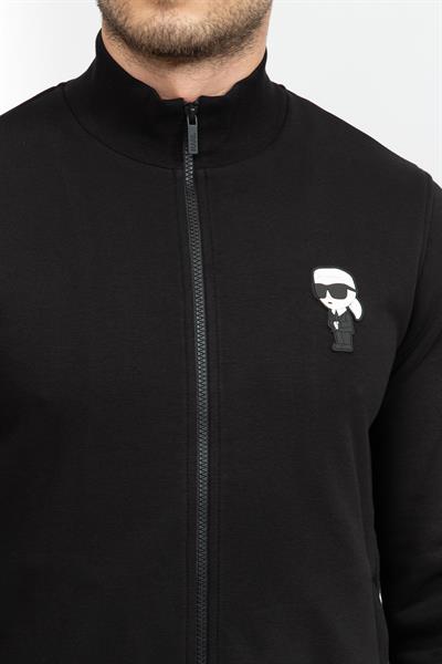 Karl Lagerfeld Erkek Fermuarlı Sweatshirt