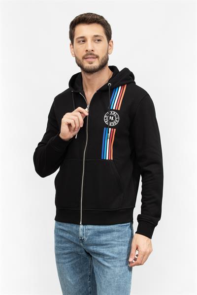 Karl Lagerfeld Erkek Fermuarlı Sweatshirt