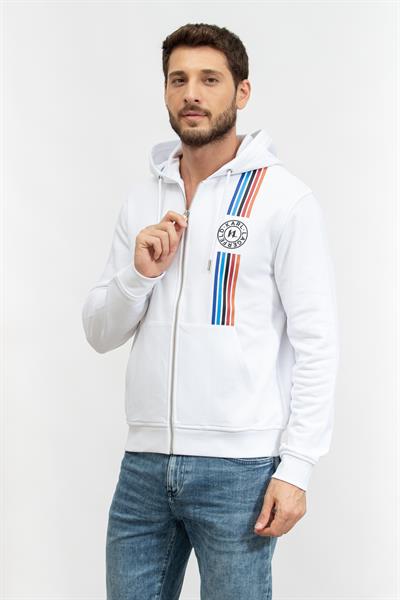 Karl Lagerfeld Erkek Fermuarlı Sweatshirt