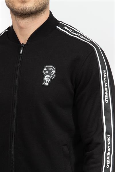 Karl Lagerfeld Erkek Fermuarlı Sweatshirt
