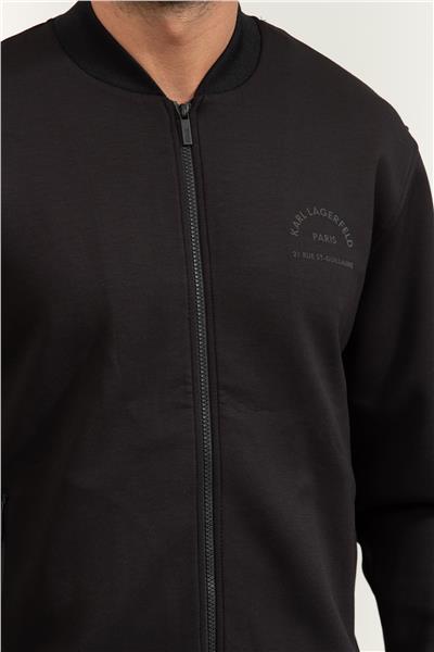 Karl Lagerfeld Erkek Fermuarlı Sweatshirt