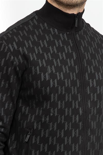 Karl Lagerfeld Erkek Fermuarlı Sweatshirt