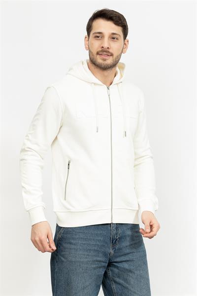 Karl Lagerfeld Erkek Fermuarlı Sweatshirt