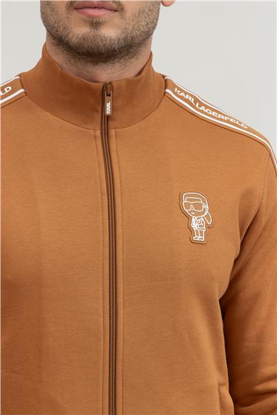 Karl Lagerfeld Erkek Fermuarlı Sweatshirt