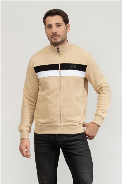 Karl Lagerfeld Erkek Fermuarlı Sweatshirt