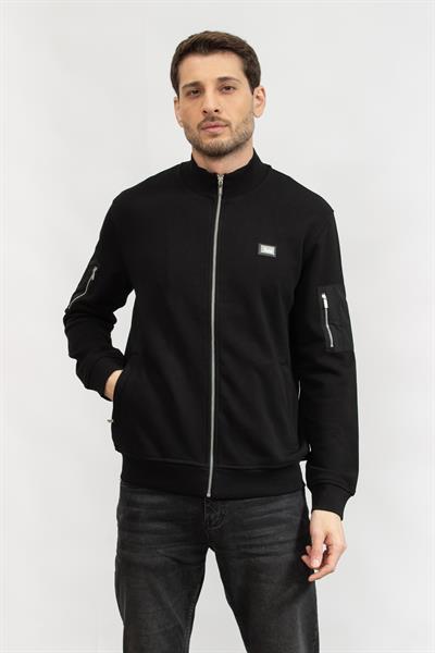 Karl Lagerfeld Erkek Fermuarlı Sweatshirt