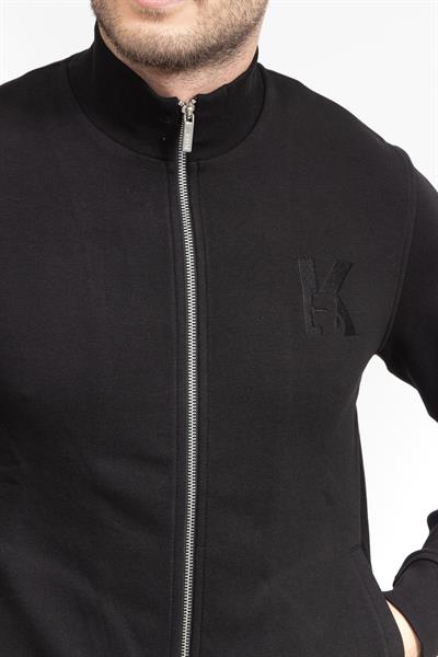 Karl Lagerfeld Erkek Fermuarlı Sweatshirt