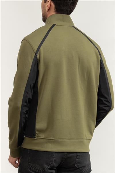 Karl Lagerfeld Erkek Fermuarlı Sweatshirt