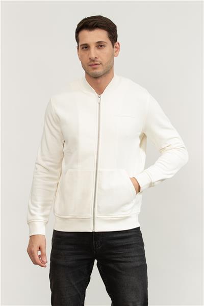 Karl Lagerfeld Erkek Fermuarlı Sweatshirt