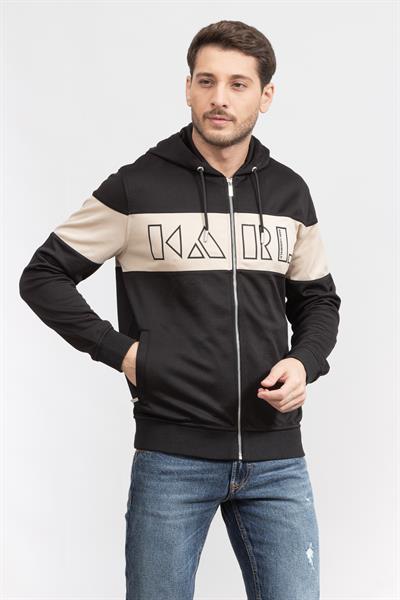 Karl Lagerfeld Erkek Fermuarlı Sweatshirt