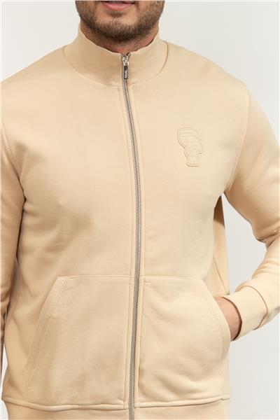 Karl Lagerfeld Erkek Fermuarlı Sweatshirt