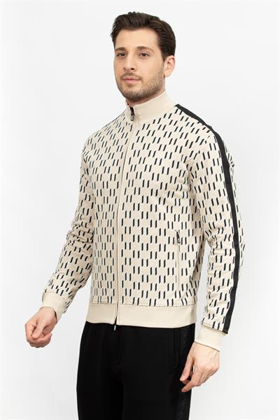 Karl Lagerfeld Erkek Fermuarlı Sweatshirt