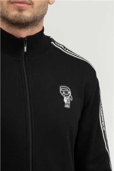 Karl Lagerfeld Erkek Fermuarlı Sweatshirt