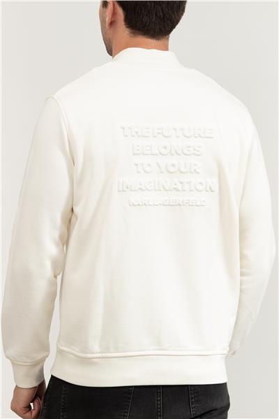 Karl Lagerfeld Erkek Fermuarlı Sweatshirt