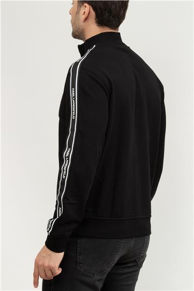 Karl Lagerfeld Erkek Fermuarlı Sweatshirt