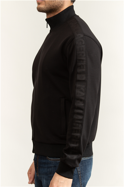 Karl Lagerfeld Erkek Fermuarlı Sweatshirt