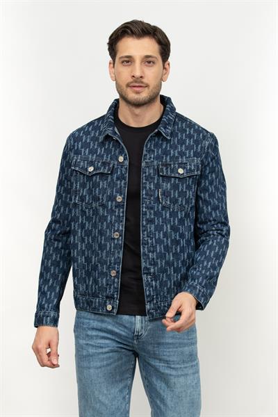 Karl Lagerfeld Erkek Jean Ceket