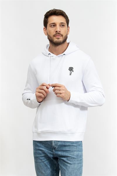 Karl Lagerfeld Erkek Kapüşonlu Sweatshirt