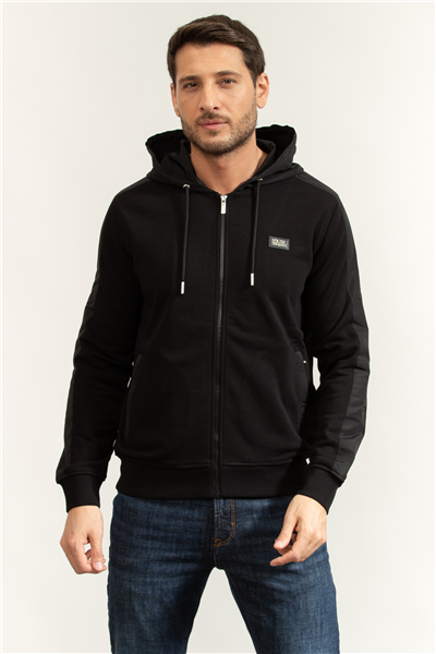 Karl Lagerfeld Erkek Kapüşonlu Sweatshirt Siyah
