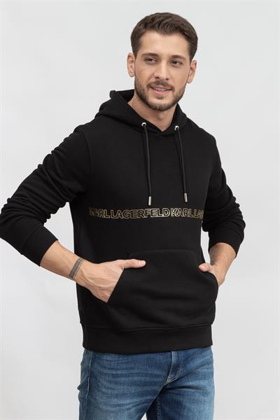 Karl Lagerfeld Erkek Kapüşonlu Sweatshirt