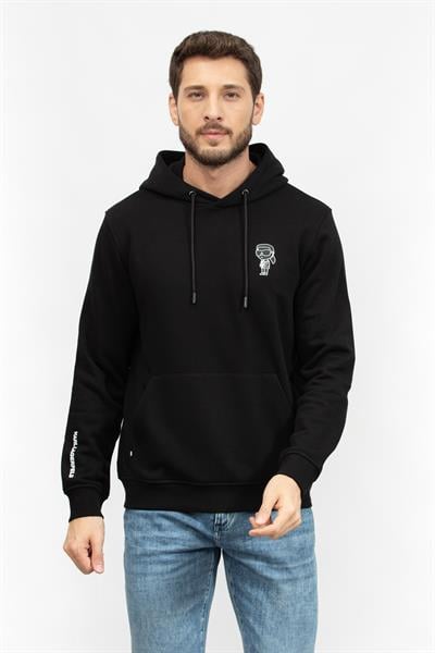 Karl Lagerfeld Erkek Kapüşonlu Sweatshirt