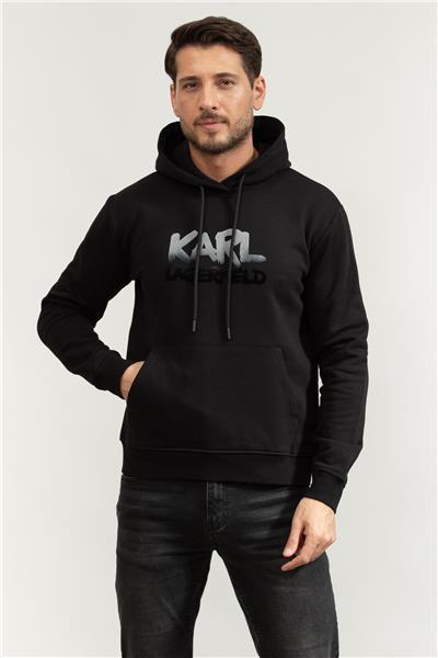 Karl Lagerfeld Erkek Kapüşonlu Sweatshirt