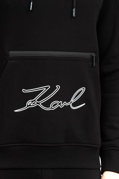 Karl Lagerfeld Erkek Kapüşonlu Sweatshirt