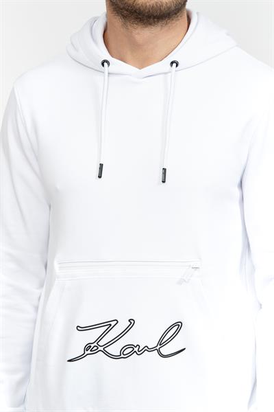 Karl Lagerfeld Erkek Kapüşonlu Sweatshirt