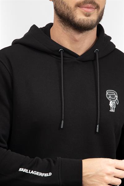 Karl Lagerfeld Erkek Kapüşonlu Sweatshirt