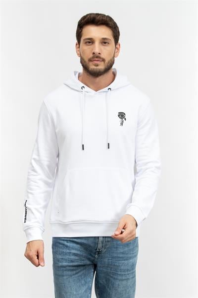 Karl Lagerfeld Erkek Kapüşonlu Sweatshirt
