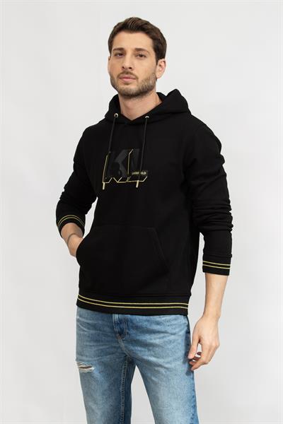 Karl Lagerfeld Erkek Kapüşonlu Sweatshirt