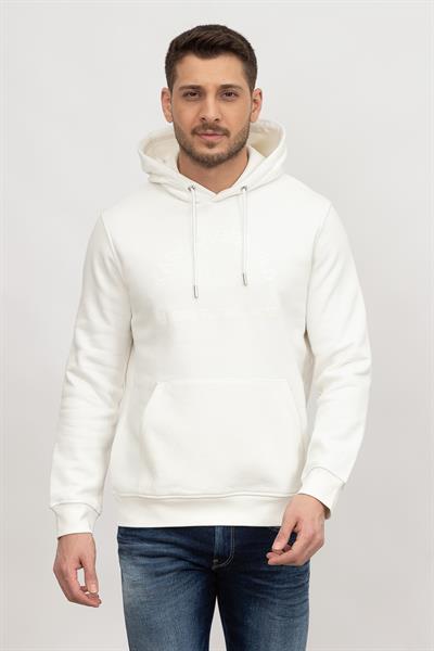 Karl Lagerfeld Erkek Kapüşonlu Sweatshirt Kırmızı
