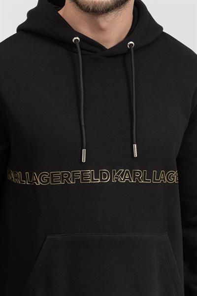 Karl Lagerfeld Erkek Kapüşonlu Sweatshirt