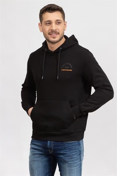 Karl Lagerfeld Erkek Kapüşonlu Sweatshirt