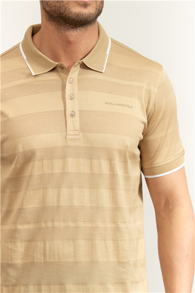 Karl Lagerfeld Erkek Polo Yaka T-Shirt