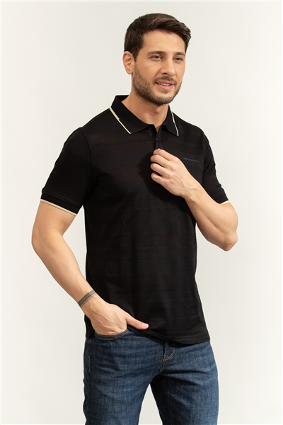 Karl Lagerfeld Erkek Polo Yaka T-Shirt