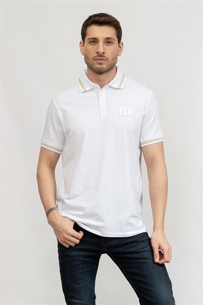 Karl Lagerfeld Erkek Polo Yaka T-Shirt