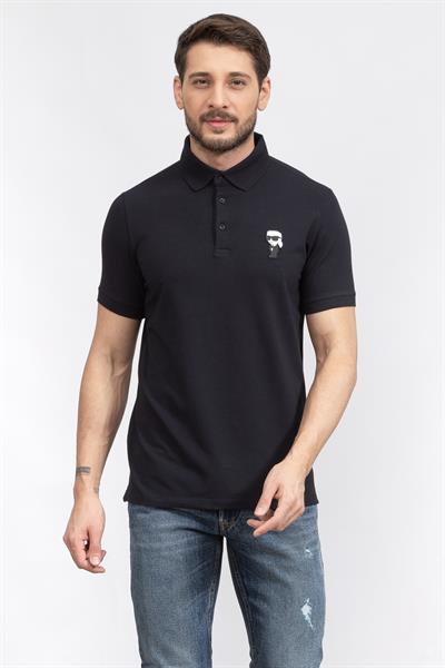 Karl Lagerfeld Erkek Polo Yaka T-Shirt Parlement Mavi