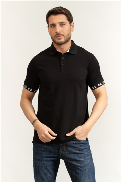 Karl Lagerfeld Erkek Polo Yaka T-Shirt
