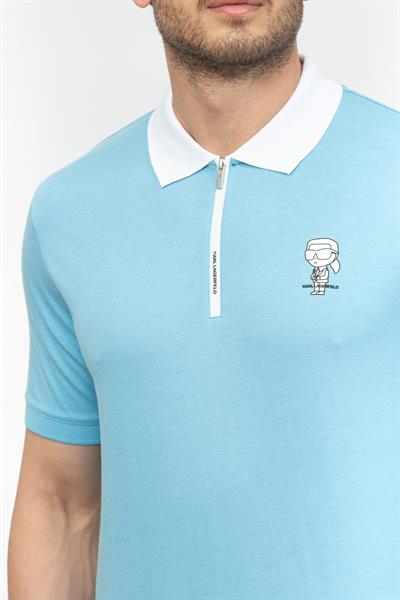 Karl Lagerfeld Erkek Polo Yaka T-Shirt