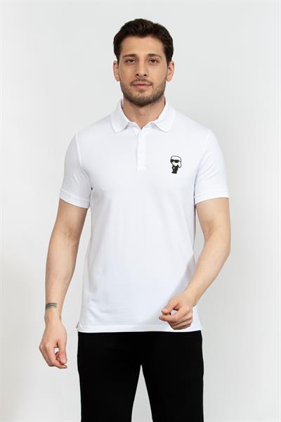 Karl Lagerfeld Erkek Polo Yaka T-Shirt