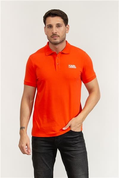 Karl Lagerfeld Erkek Polo Yaka T-Shirt Çok Renkli