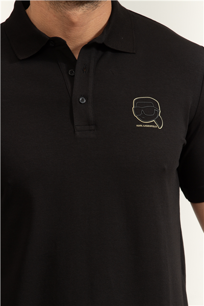 Karl Lagerfeld Erkek Polo Yaka T-Shirt