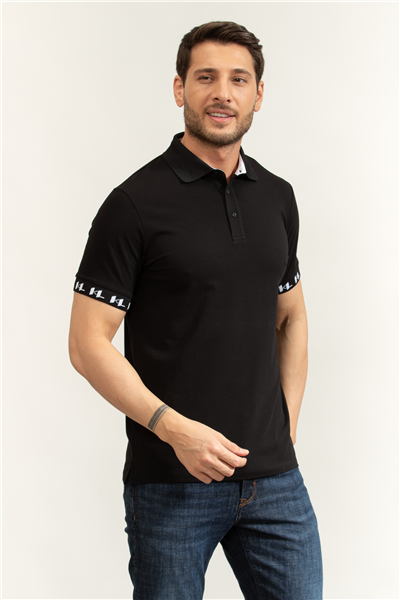 Karl Lagerfeld Erkek Polo Yaka T-Shirt