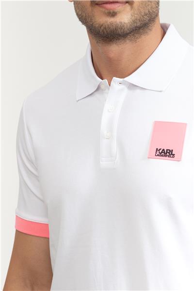 Karl Lagerfeld Erkek Polo Yaka T-Shirt